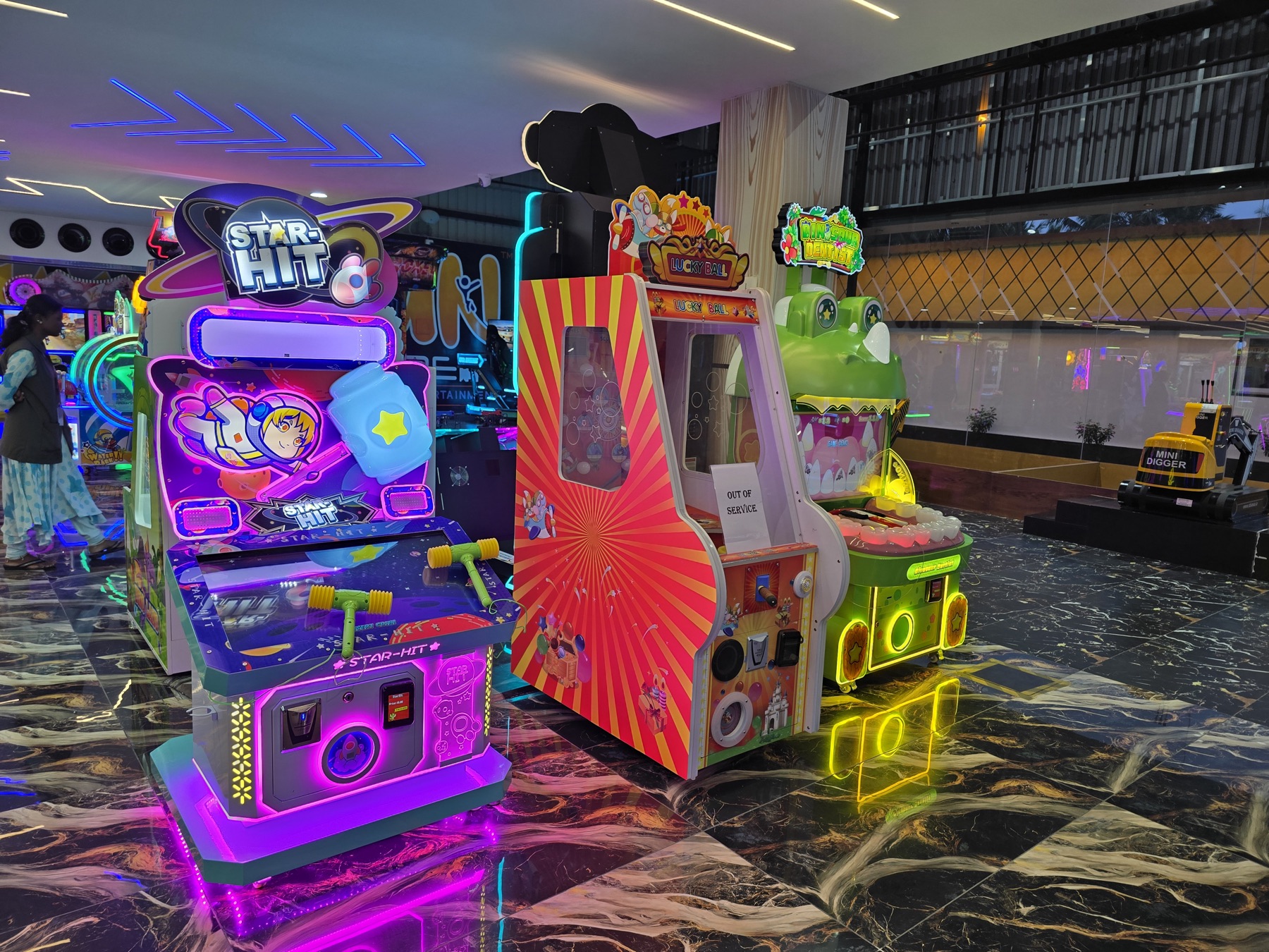 Arcade Games highlight visual