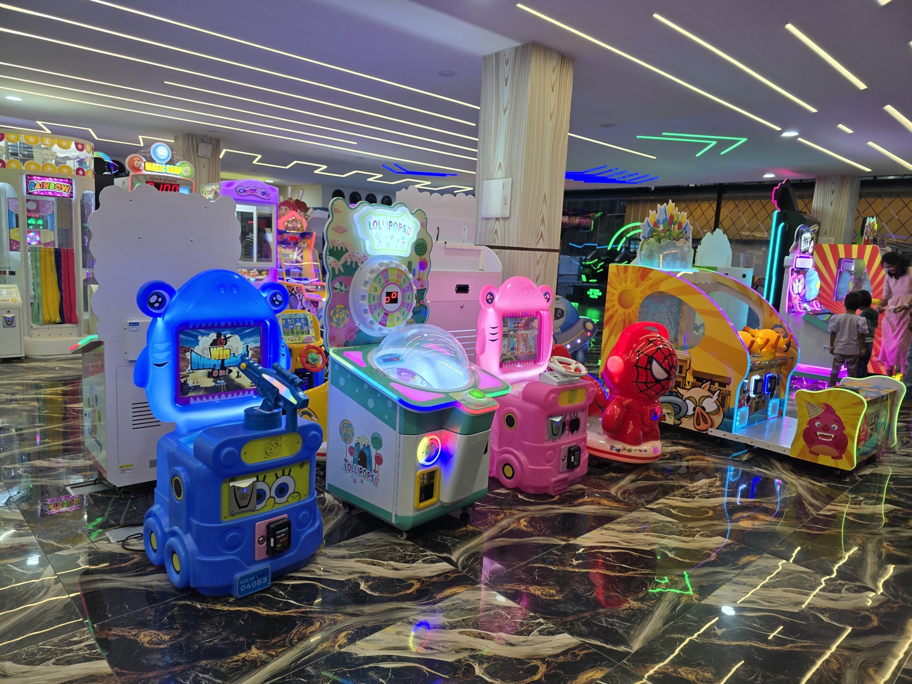 Kiddie Fun Rides highlight visual